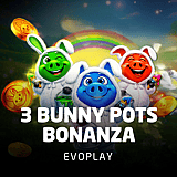 3 Bunny Pots Bonanza