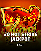 20 Hot Strike Jackpot